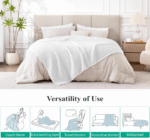 White Waffle Blanket B10 - Image 2