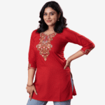 Red Short Fancy Tops T3