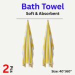 2 pcs combo towel