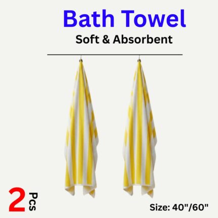2 pcs combo towel