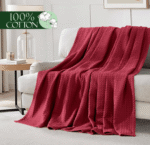 Red Woffel Blanket B18 - Image 3