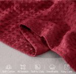 Red Woffel Blanket B18 - Image 4