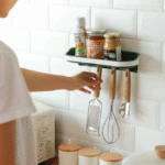 Wall Shelf Multiple Hook Storage
