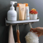 Wall Shelf Multiple Hook Storage - Image 3