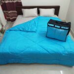 Solid Comforter Sky Blue Colour