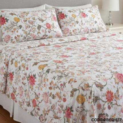 KING SIZE 100%COTTON BEDSHEET