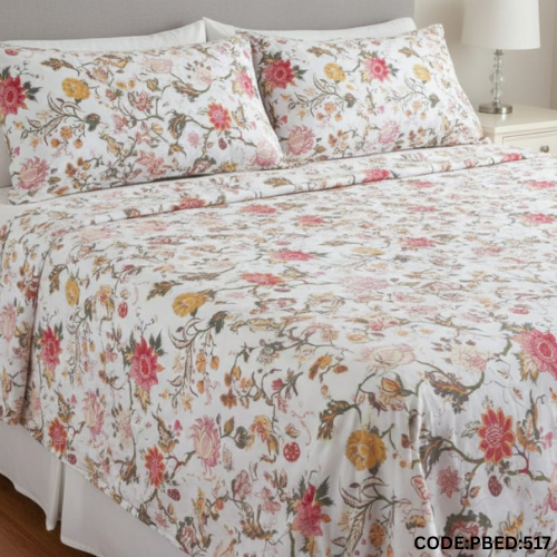 17 KING SIZE 100%COTTON BEDSHEET - Image 1