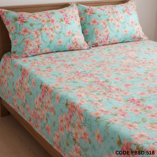 18 KING SIZE 100%COTTON BEDSHEET - Image 1