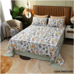 KING SIZE 100%COTTON BEDSHEET