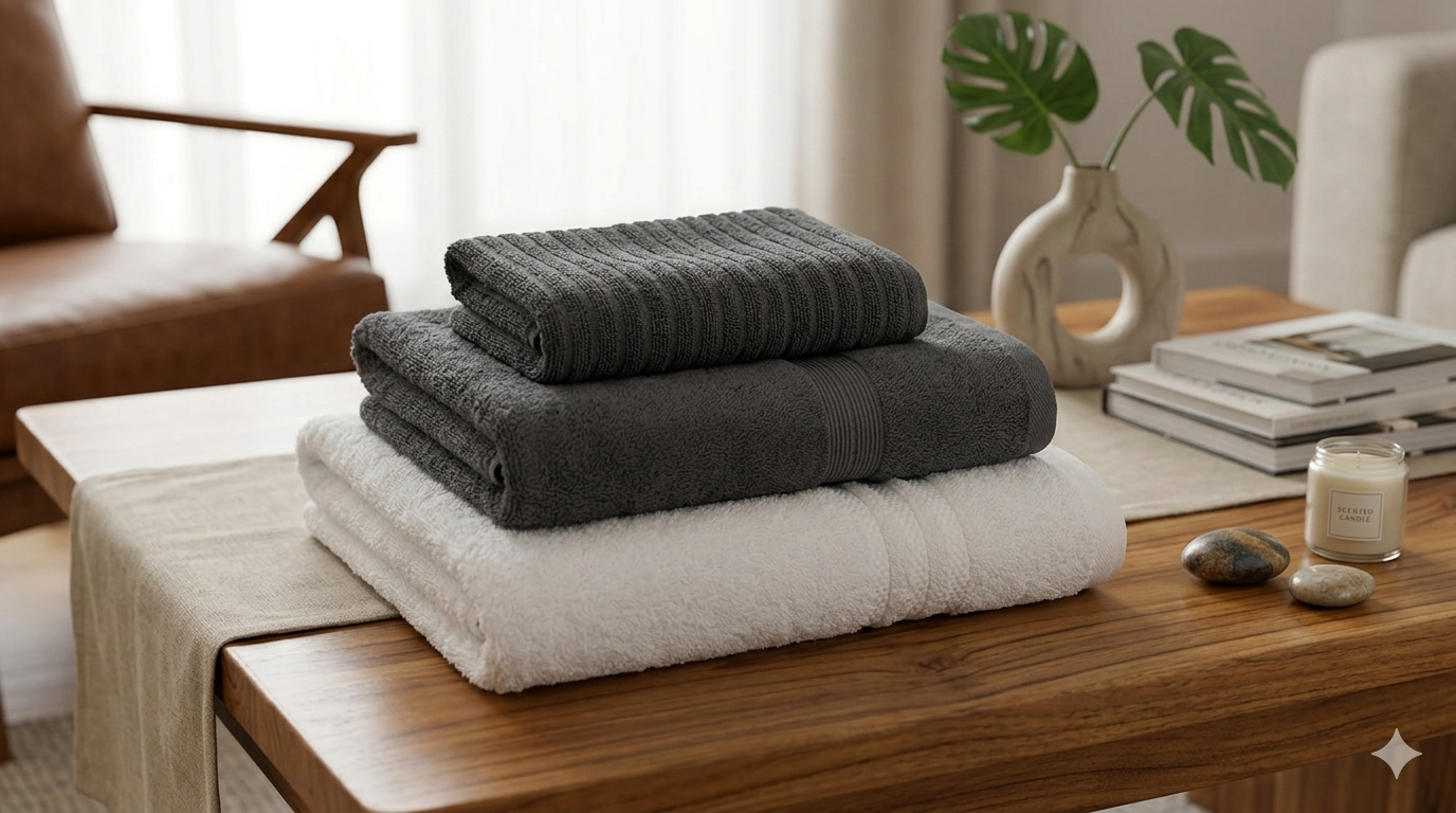 Gemini_Generated_Image_8n7arh8n7arh8n7a টেরি কাপড়ের টাওয়াল ৩ পিসের কম্বো ১০০% কটন - Image 1