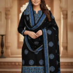 Block Print Three Piece