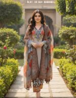 Digital Print Three Piece