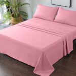 KING SIZE SOLID COLOUR 100%COTTON BEDSHEET