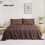 KING SIZE SOLID COLOUR 100% COTTON BEDSHEET (color no-11)