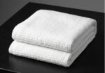 Waffle Blanket ChiniGura 100% Cotton (7.5/8.5)Feet - Image 2
