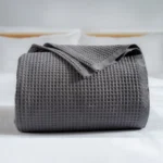 Waffle Blanket ChiniGura 100% Cotton (7.5/8.5)Feet - Image 2