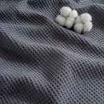 Waffle Blanket ChiniGura 100% Cotton (7.5/8.5)Feet - Image 3
