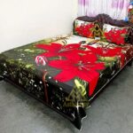 KING SIZE  100% COTTON Print BEDSHEET (color no-1)
