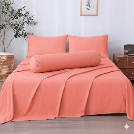 KING SIZE SOLID COLOUR 100% COTTON BEDSHEET (color no-512)
