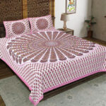 KING SIZE  100% COTTON Print BEDSHEET (color no-2)
