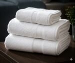 ৩ পিস ফ্রেশ  টাওয়াল  কম্ব সেট White  color