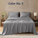 KING SIZE SOLID COLOUR 100% COTTON BEDSHEET (color no-5)