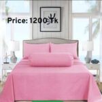 KING SIZE SOLID COLOUR 100% COTTON BEDSHEET (color no-505)