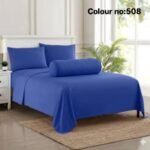 KING SIZE SOLID COLOUR 100% COTTON BEDSHEET (color no-508)