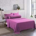 KING SIZE SOLID COLOUR 100% COTTON BEDSHEET (color no-506)