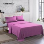 KING SIZE SOLID COLOUR 100% COTTON BEDSHEET (color no-7)