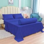 KING SIZE SOLID COLOUR 100% COTTON BEDSHEET (color no-508)