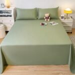 KING SIZE SOLID COLOUR 100% COTTON BEDSHEET (color no-13)