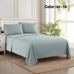 KING SIZE SOLID COLOUR 100% COTTON BEDSHEET (color no-14)