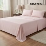 KING SIZE SOLID COLOUR 100% COTTON BEDSHEET (color no-17)