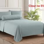 KING SIZE SOLID COLOUR 100% COTTON BEDSHEET (color no-514)
