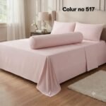 KING SIZE SOLID COLOUR 100% COTTON BEDSHEET (color no-517)