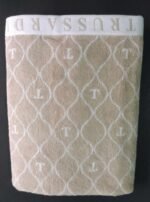1 পিস  চেয়ার কভার টাওয়াল VIP Towel  cream color - Image 3