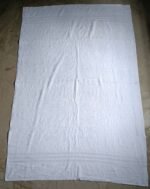 ২ পিস টাওয়াল কম্বো সেট  VIP white color towel - Image 2
