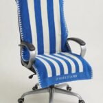 1 পিস  চেয়ার কভার টাওয়াল VIP Towel Blue  color