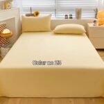 KING SIZE SOLID COLOUR 100% BEDSHEET (color no-23)