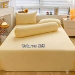 KING SIZE SOLID COLOUR 100% BEDSHEET (color no-523)