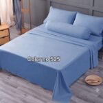 KING SIZE SOLID COLOUR 100% BEDSHEET (color no-525)