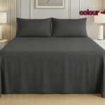 KING SIZE SOLID COLOUR 100% COTTON BEDSHEET (color no-40)