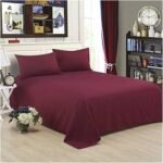 KING SIZE SOLID COLOUR 100% COTTON BEDSHEET (color no-29)
