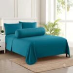 KING SIZE SOLID COLOUR 100% COTTON BEDSHEET (color no-526)