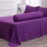 KING SIZE SOLID COLOUR 100% COTTON BEDSHEET (color no-528)