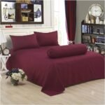 KING SIZE SOLID COLOUR 100% COTTON BEDSHEET (color no-529)