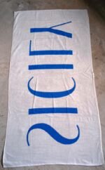 3 পিস  ভিআইপি  টাওয়াল VIP Towel Green . SICILY" প্রিন্ট ডিজাইন ,yellow color - Image 4