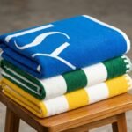 3 পিস  ভিআইপি  টাওয়াল VIP Towel Green . SICILY" প্রিন্ট ডিজাইন ,yellow color