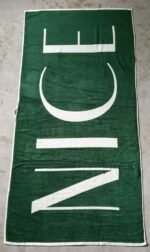 1 পিস  ভিআইপি  টাওয়াল Nice" প্রিন্ট ডিজাইন - Image 2